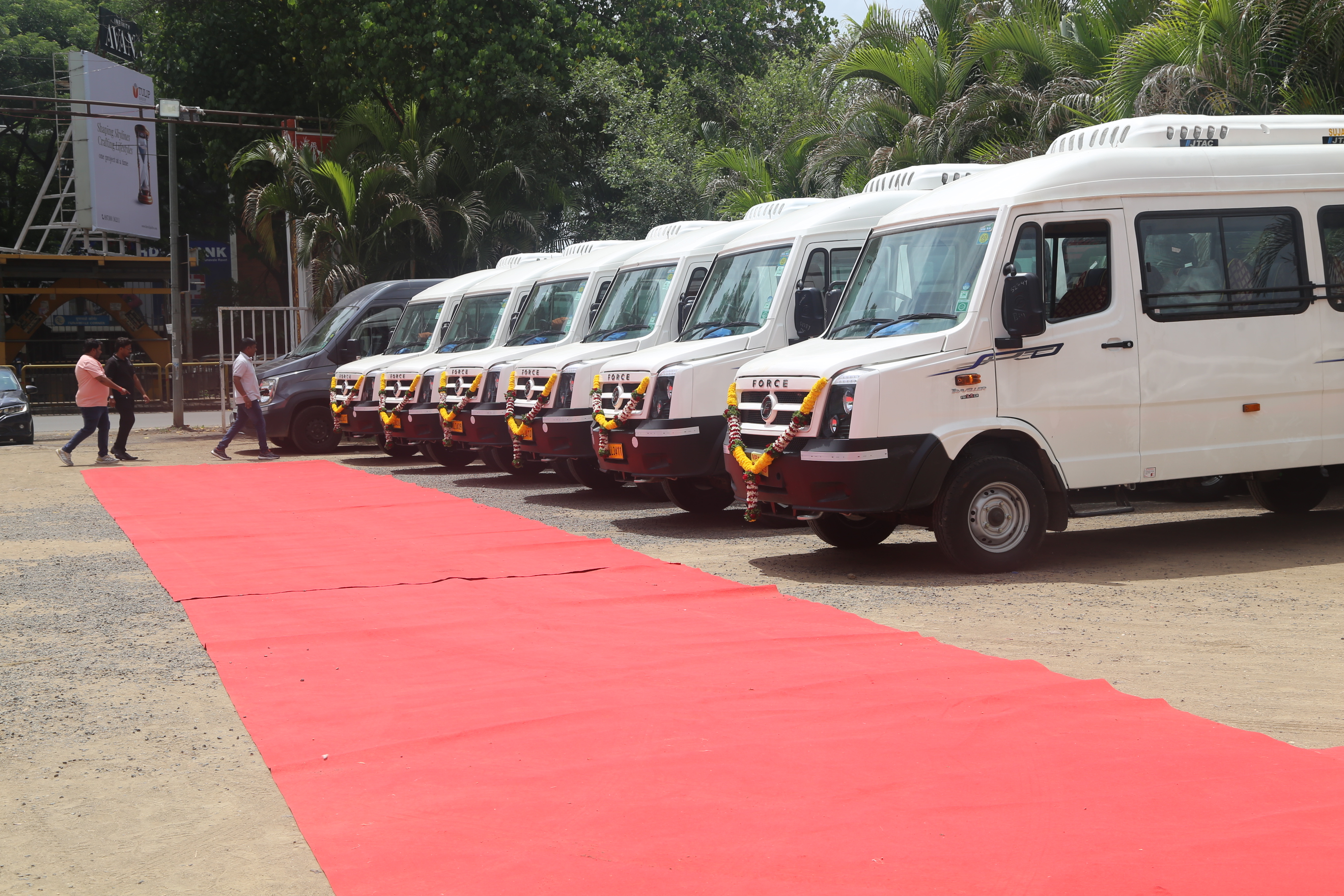 Client Events & Corporate Memories vehicle - Professional corporate transportation service by Comfort Tours Pune